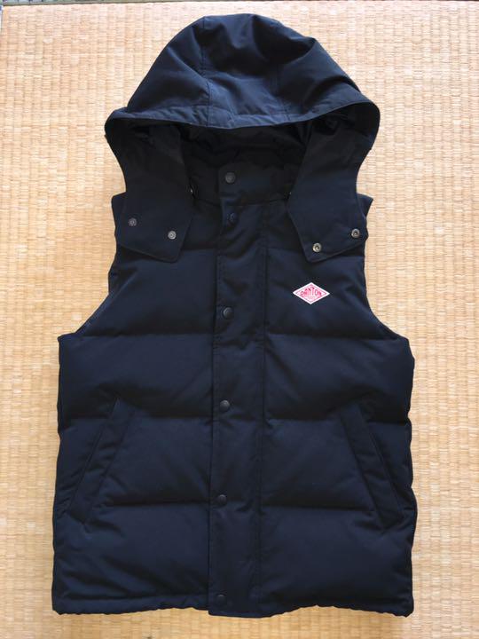 別注/DANTON×DOORS ダウンベスト/ブラック/SIZE36 DANTON（ダントン）の「【別注】DANTON×DOORS ダウンベスト