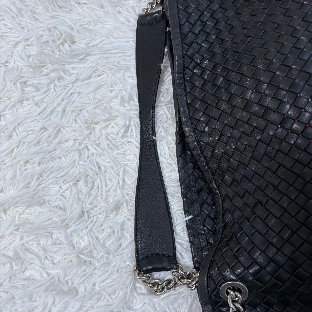 イタリア製 ディクラッセ 大容量 レザー イントレチャート ショルダーバッグ イタリア製 ディクラッセ 大容量 レザー イントレチャート ショルダーバッグ