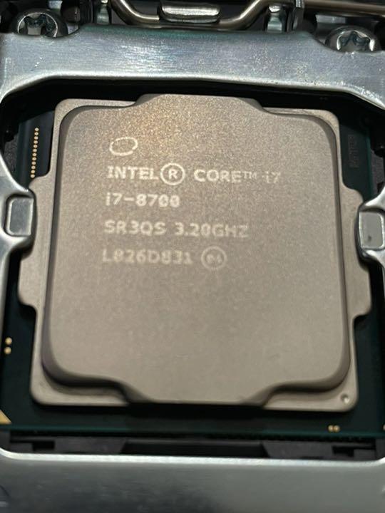 CPU Intel Core i7-8700 SR3QS