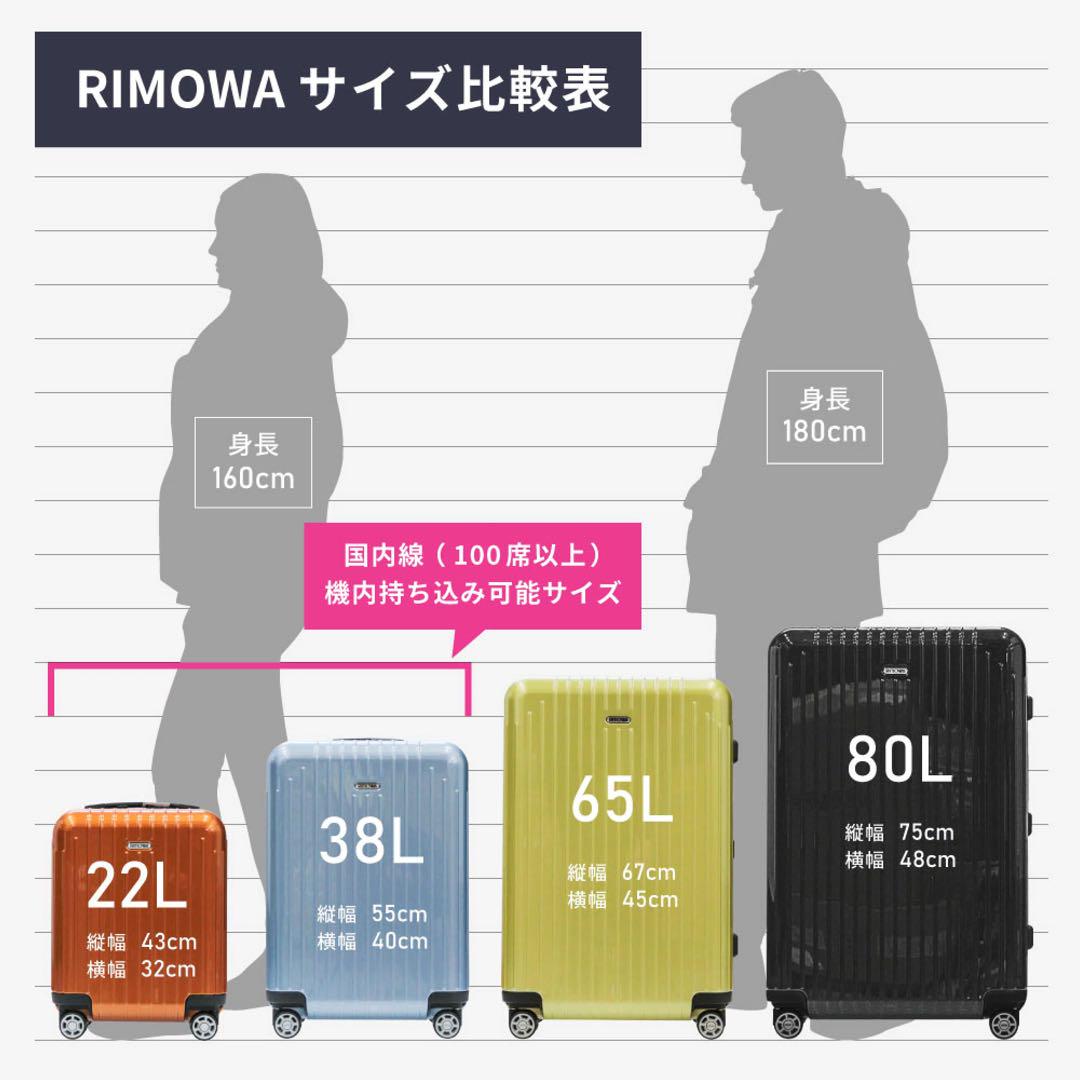 新品リモワ【RIMOWA】 サルサデラックス 旅行用バックキャリーケースブラウン