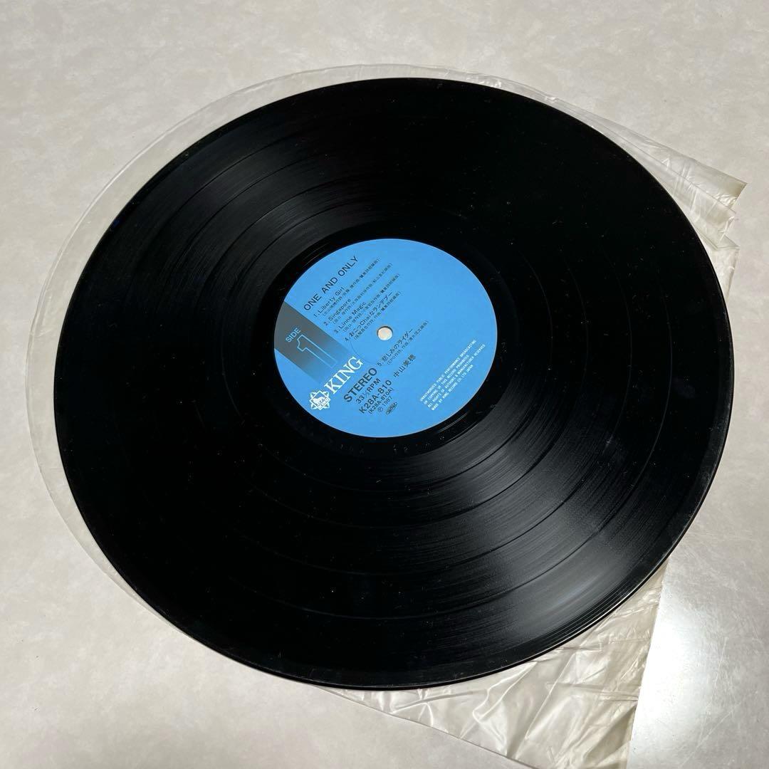 中山美穂 ONE AND ONL レコード LP - メルカリ