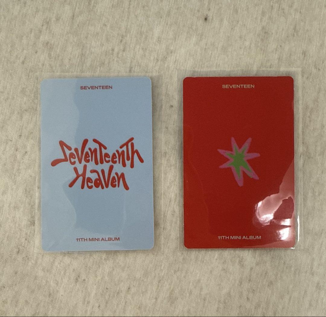 SEVENTEEN ジョンハン SEVENTEENTH HEAVEN トレカ - メルカリ