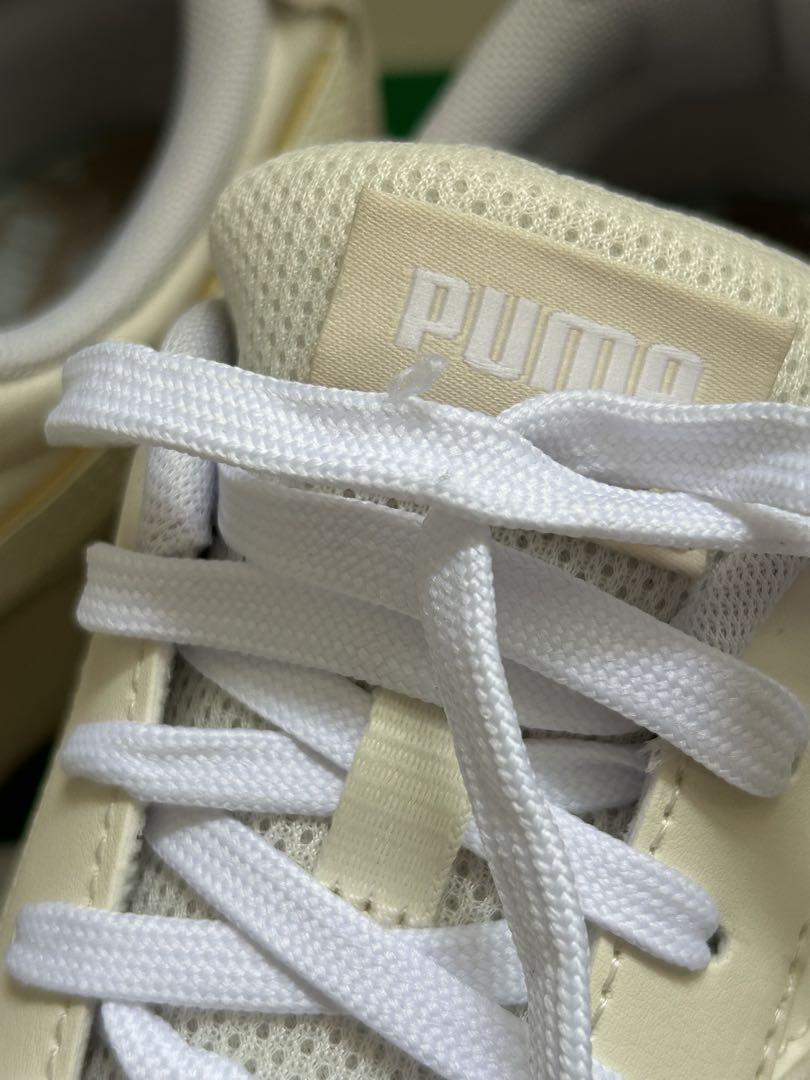 PUMA CRUSE RIDER PIPING アイボリー 23.5cm