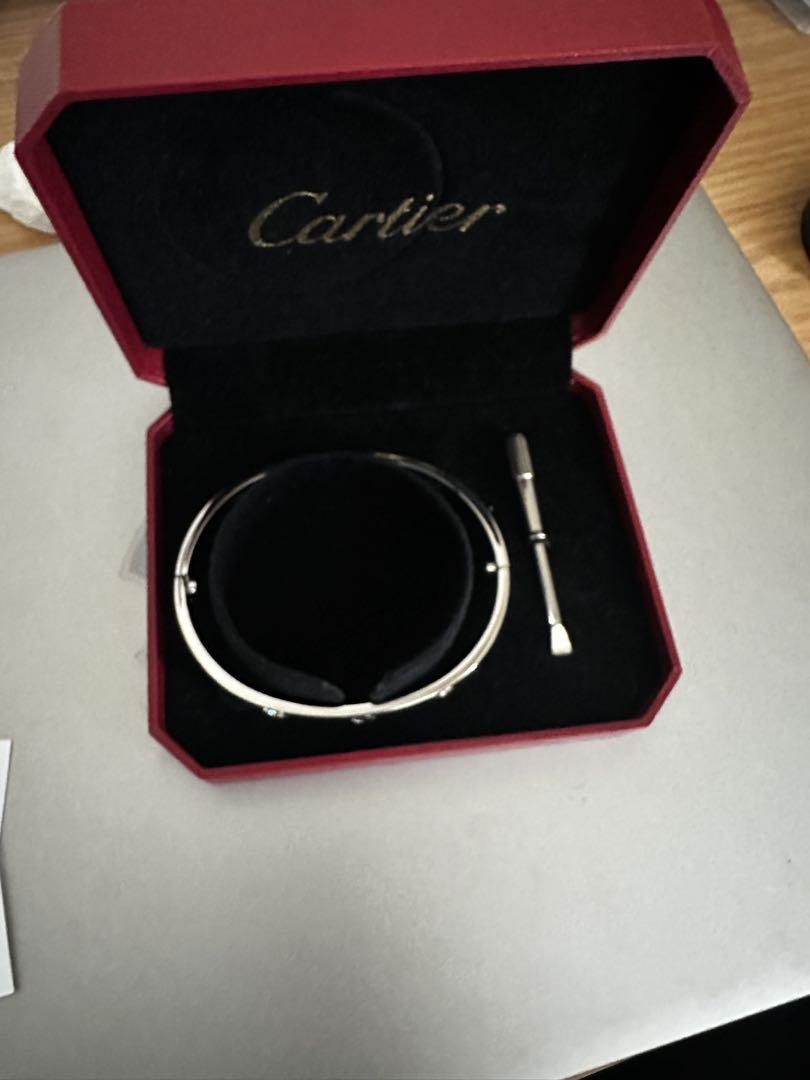 Cartier バングル 21cm 専用工具付き