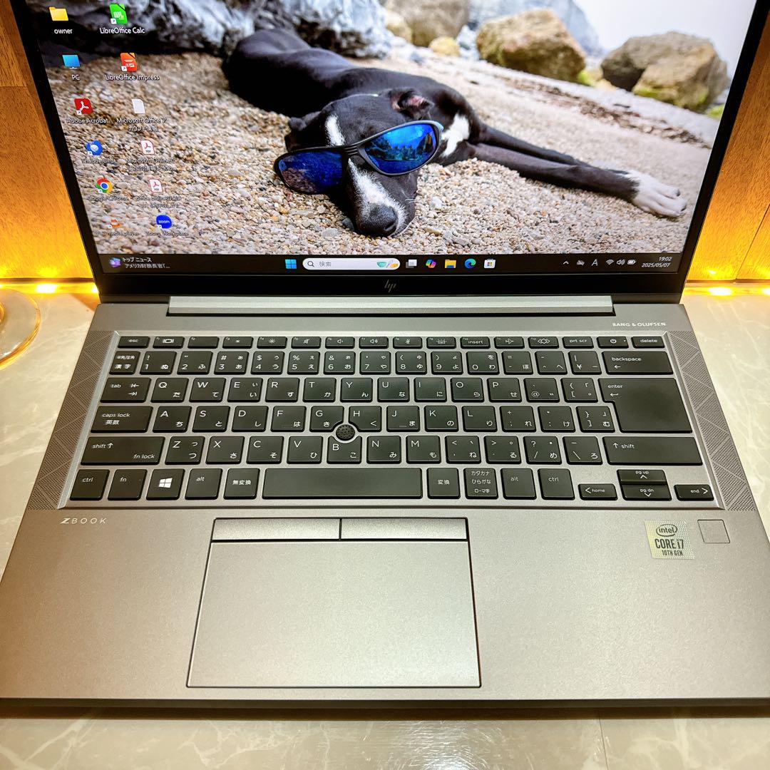 美品‼️HP Zbook☘️Core i7☘️メモリ16GB☘️ノートPC☘オフィス付き