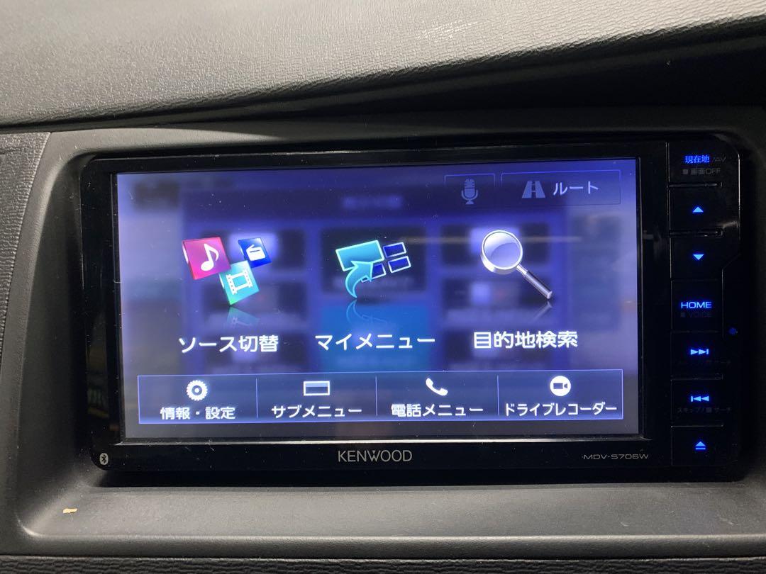 KENWOOD MDV-S706ケンウッド　ドラレコ