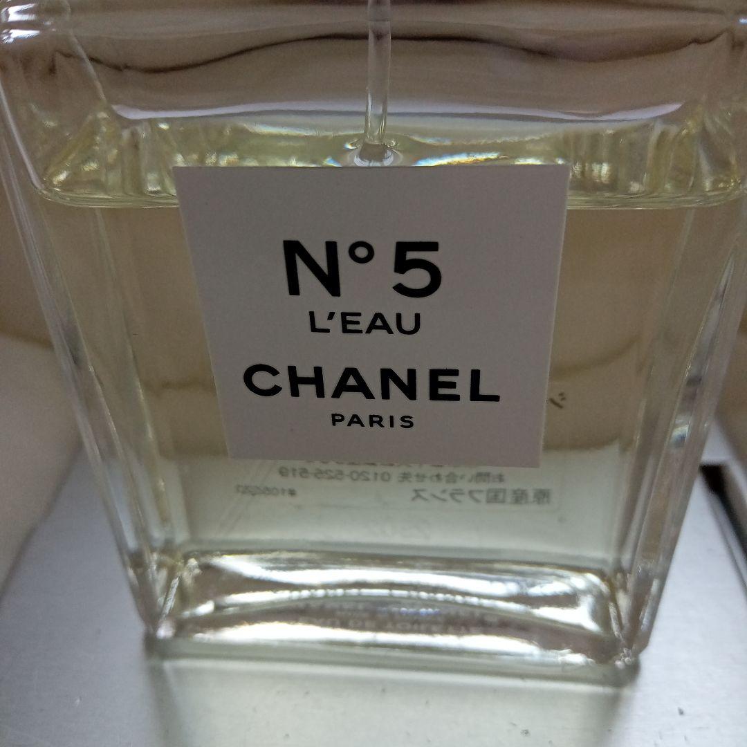人気ショップ CHANEL N°5 L'EAU ユニセックス香水 - メルカリ 香水(ユニセックス)
