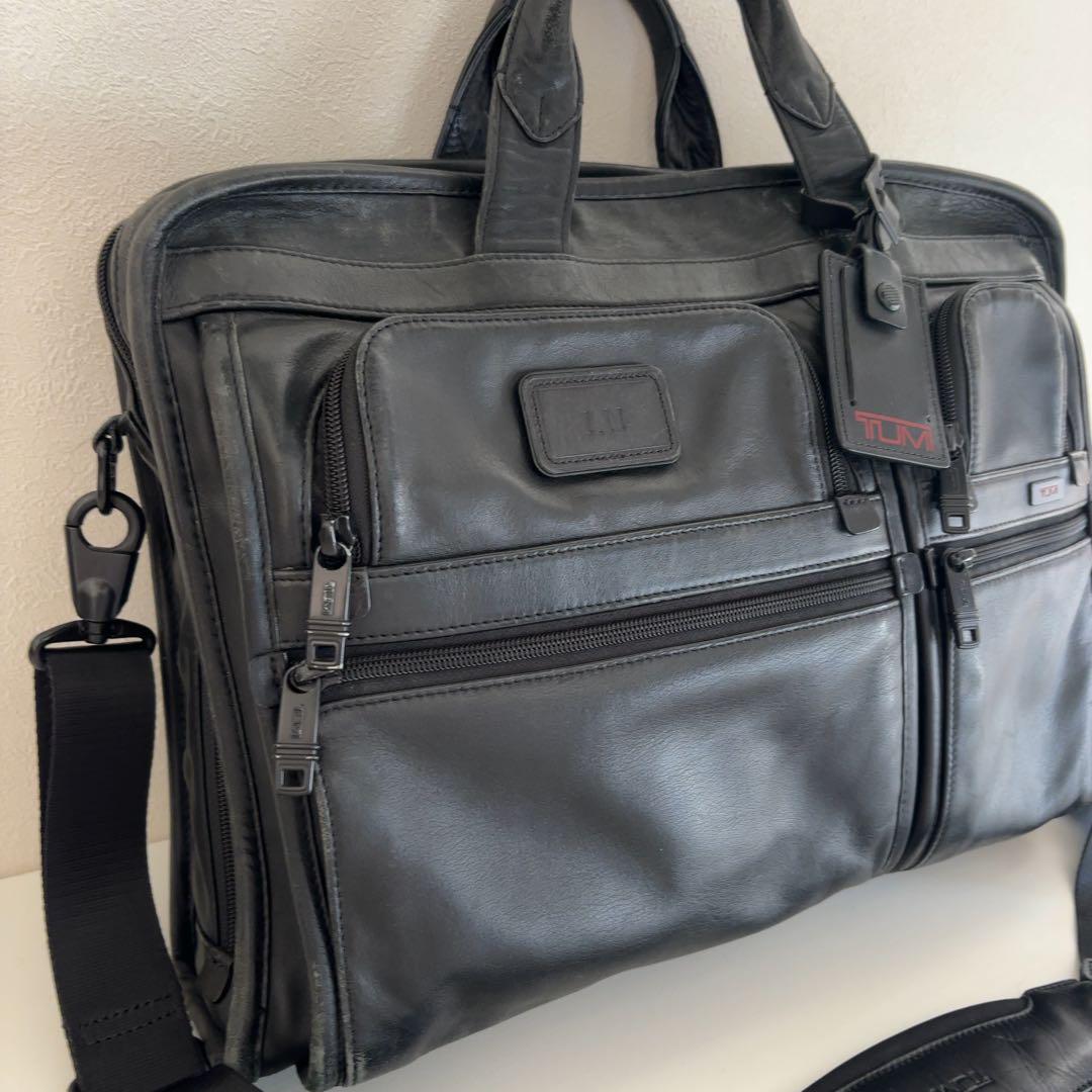 TUMI オールレザー 96114DH ブリーフケース/ビジネスバッグ