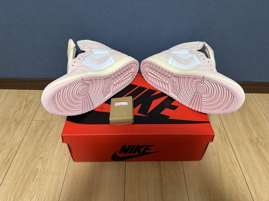 靴 Nike Women's Air Jordan 1 \"Washed Pink\"