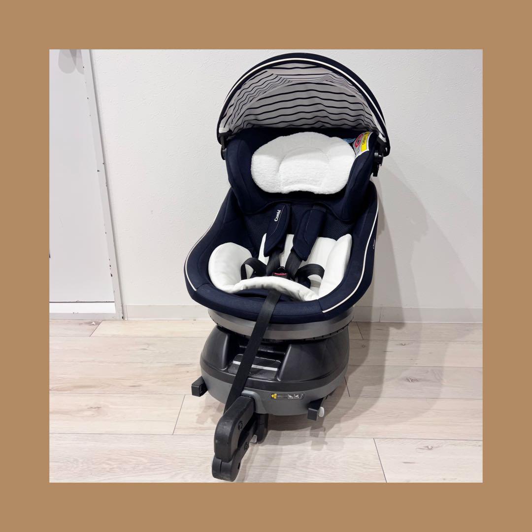 コンビ クルムーヴスマートisofix 回転式 チャイルドシート JJ–600