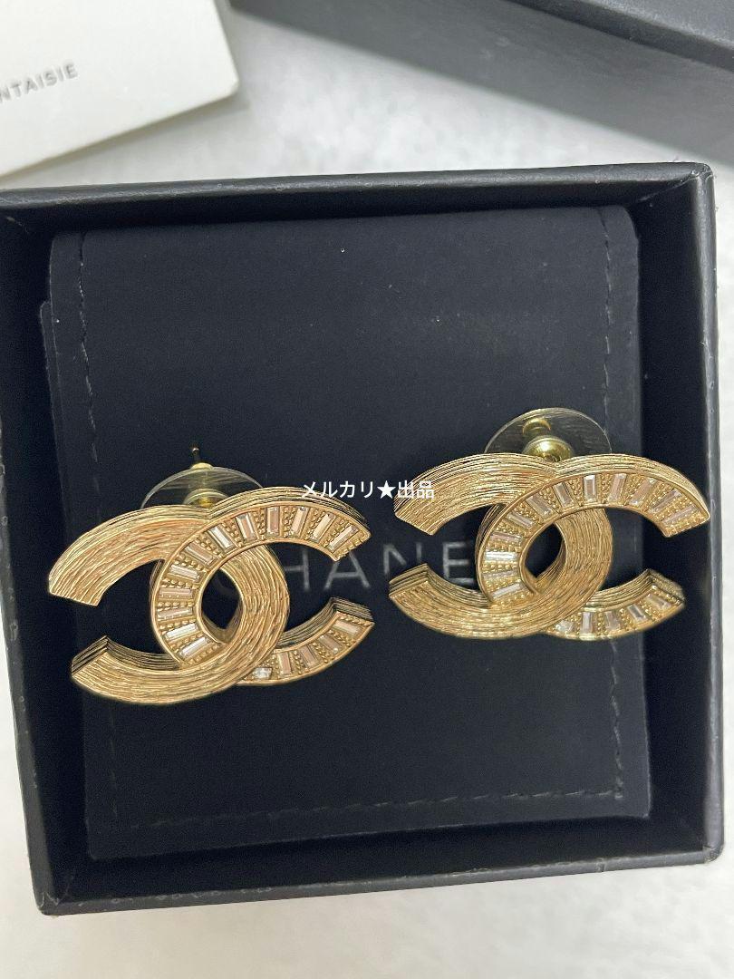 シャネルピアス ゴールド CCマーク