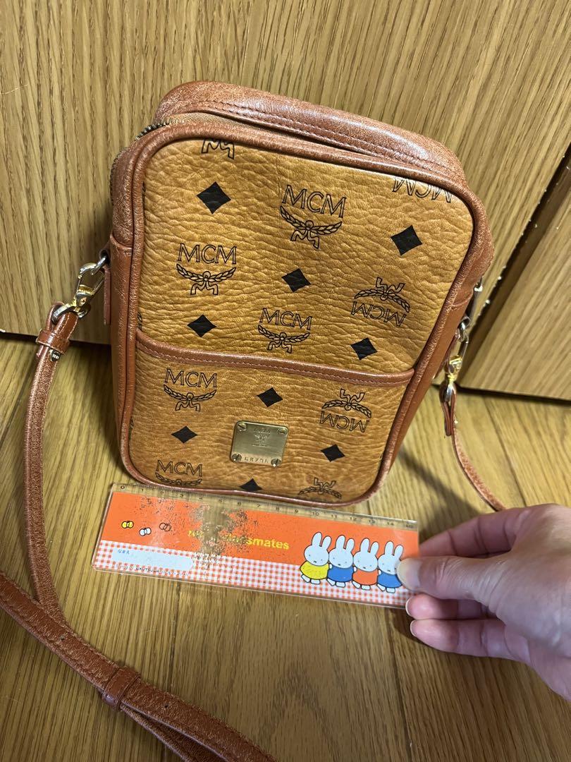 MCM エムシーエム 本革 レザー スクエア型 ミニ ショルダーバッグ 画像2
