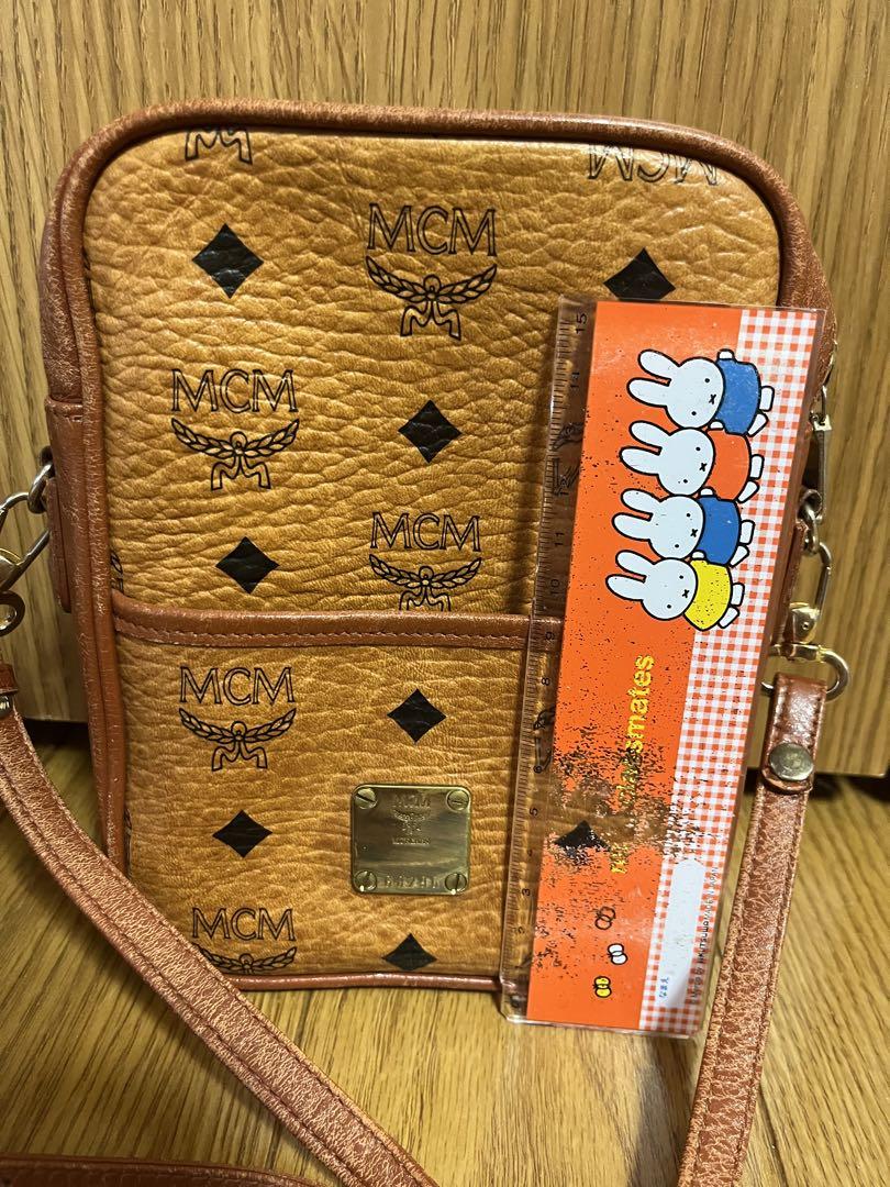 MCM エムシーエム 本革 レザー スクエア型 ミニ ショルダーバッグ 画像3