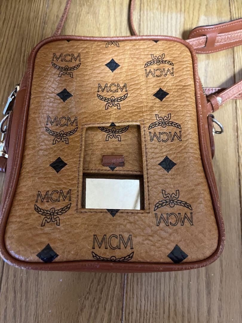 MCM エムシーエム 本革 レザー スクエア型 ミニ ショルダーバッグ 画像5