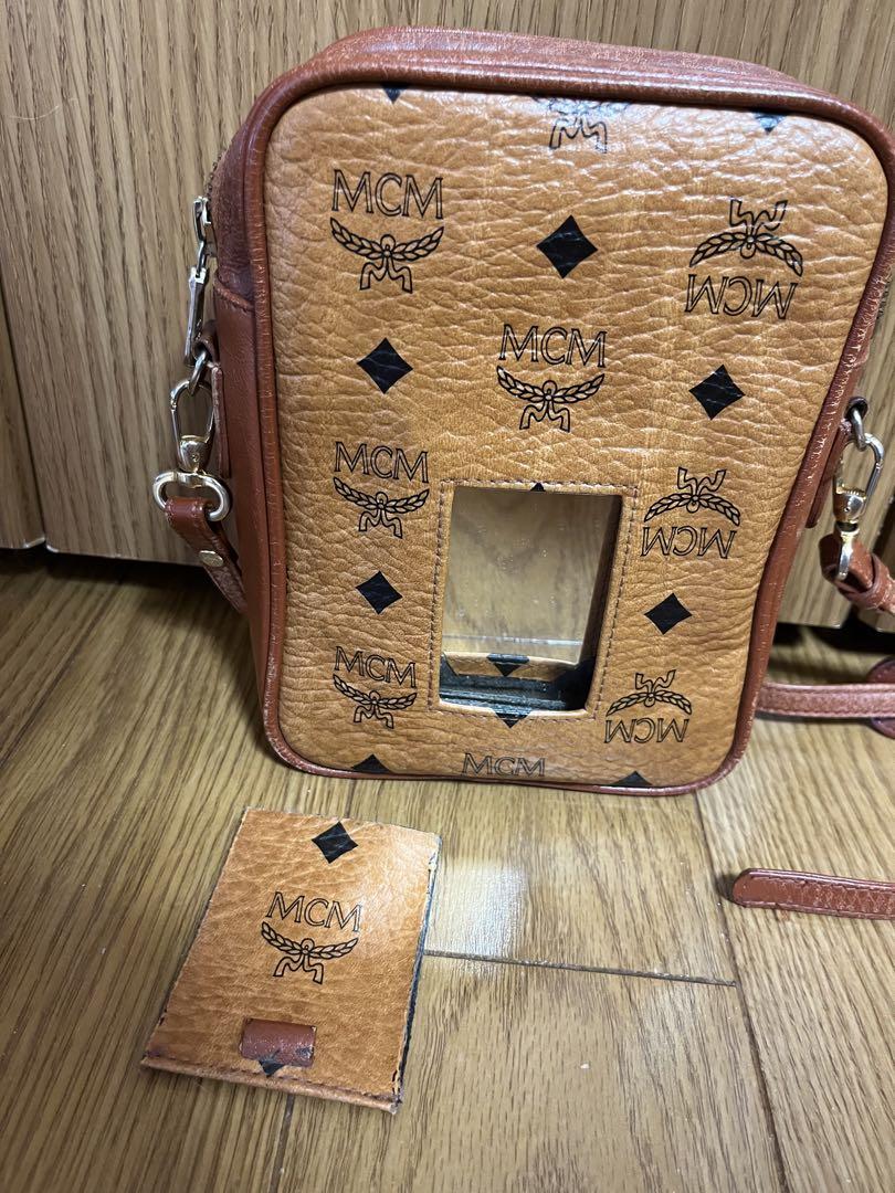 MCM エムシーエム 本革 レザー スクエア型 ミニ ショルダーバッグ 画像6