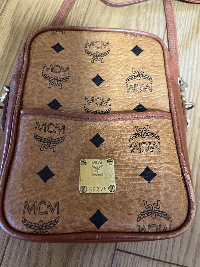 MCM エムシーエム 本革 レザー スクエア型 ミニ ショルダーバッグ 画像8