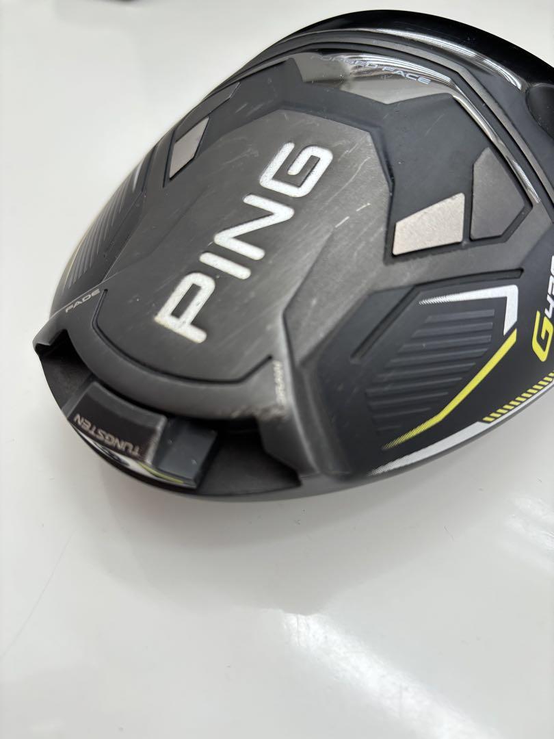 PING G430 LSTドライバーヘッドと付属品