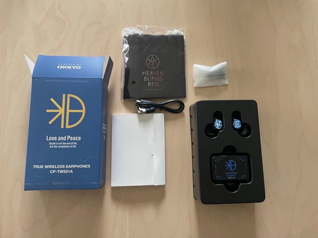 ONKYO トゥルーワイヤレスイヤフォン　ヘブバン