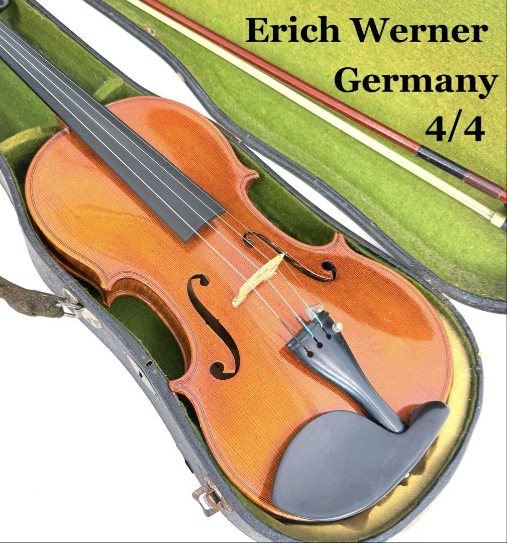 【良反響】Erich Werner 4/4 バイオリン 1994 希少】Erich Werner ドイツ製 バイオリン4/4 - メルカリ