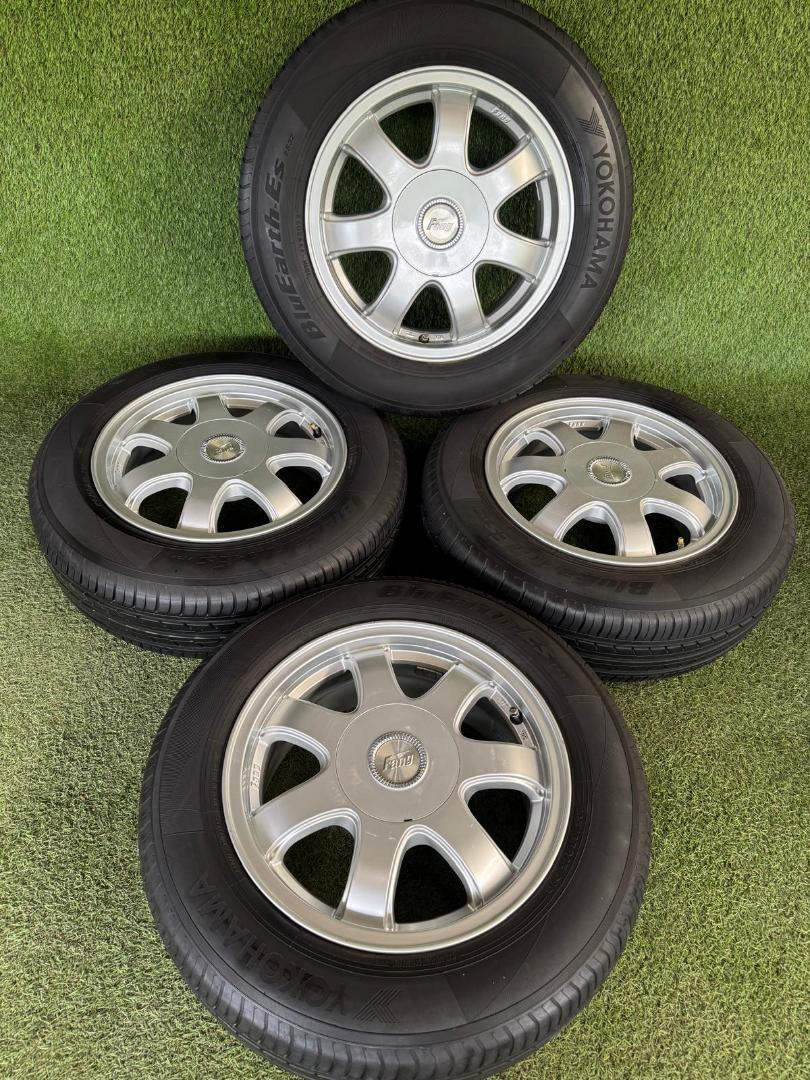 【即装着OK】Fantek+195/65R15タイヤ4本《ST134》