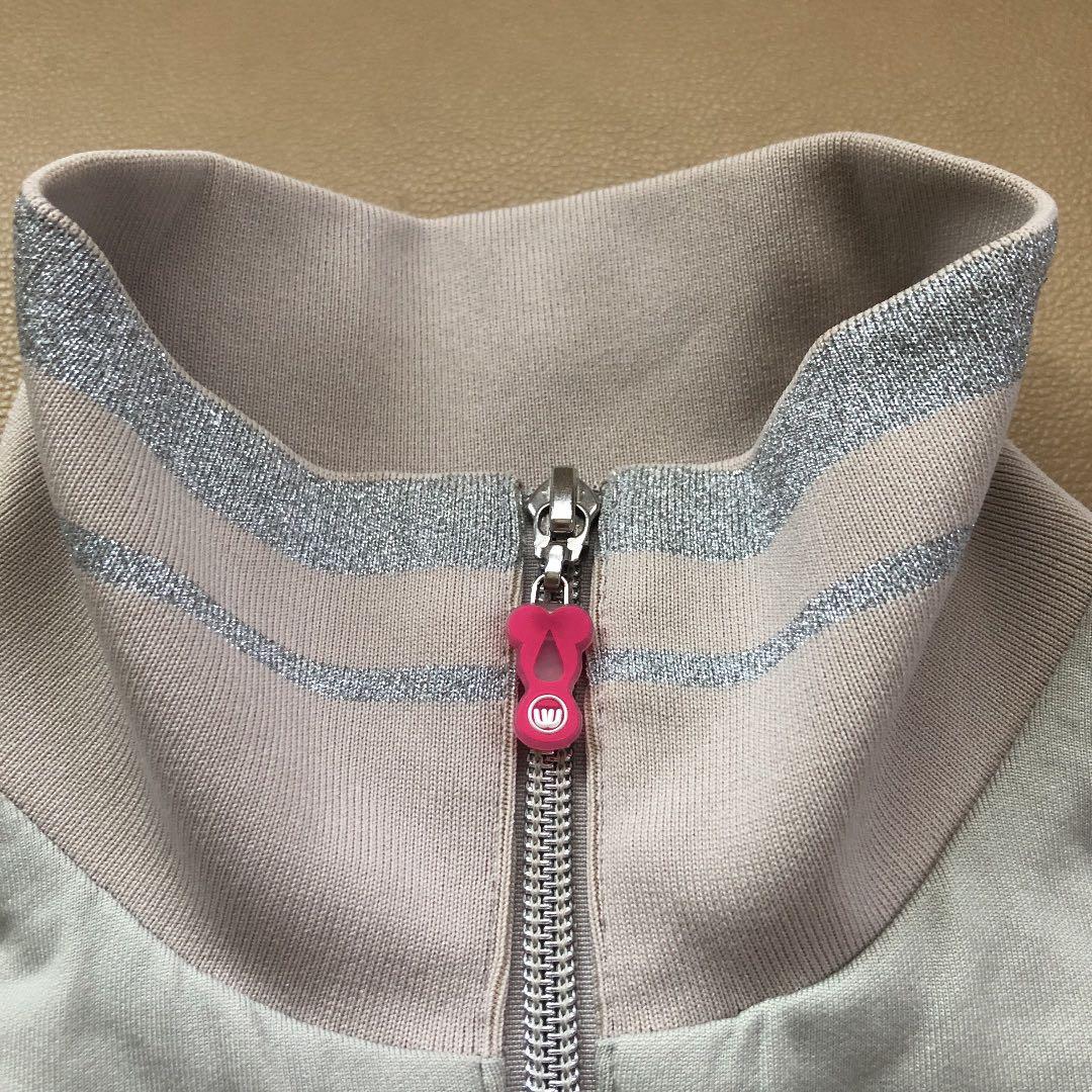 【好評にて期間延長】 美品】MU SPORTS レディース暖かさ◎上質 アウター シルバーライン M レディースウェア