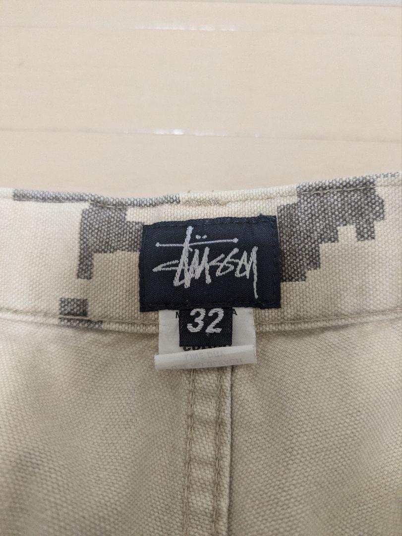 お見舞い OUTDOOR Stussy USA製 デジタルカモ柄 メンズ ショートパンツ カーゴ パンツ
