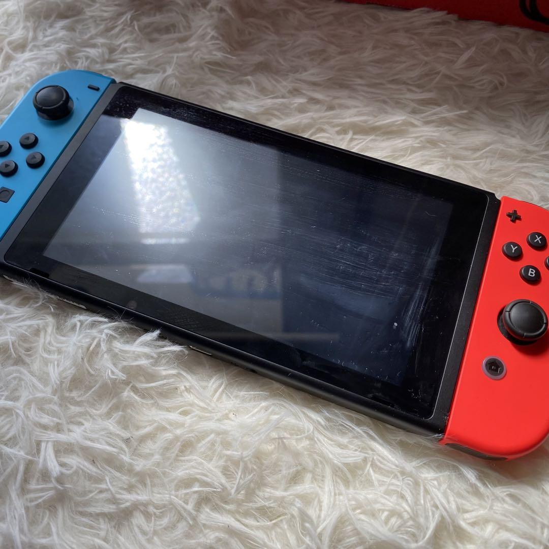 nintendo switch 本体 箱あり 付属品完備