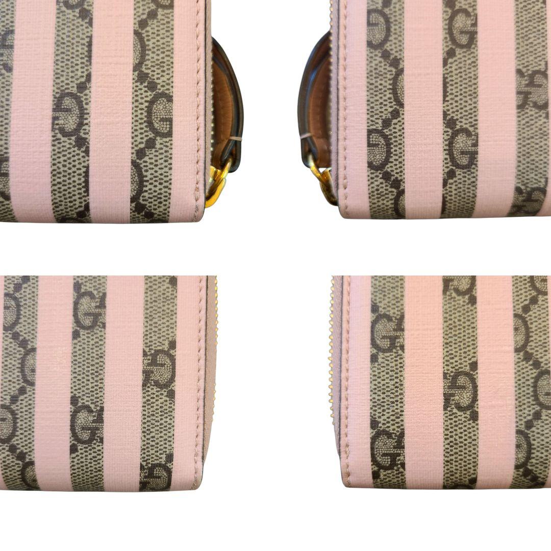 未使用に近い】 GUCCI グッチ 長財布 マーモント キャンディ