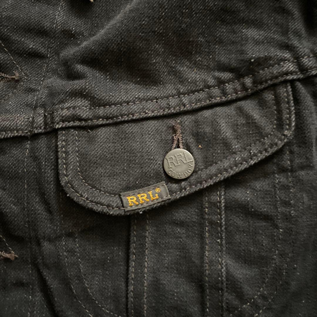 RRL ブラックデニムジャケット RRL ブラックデニムジャケット