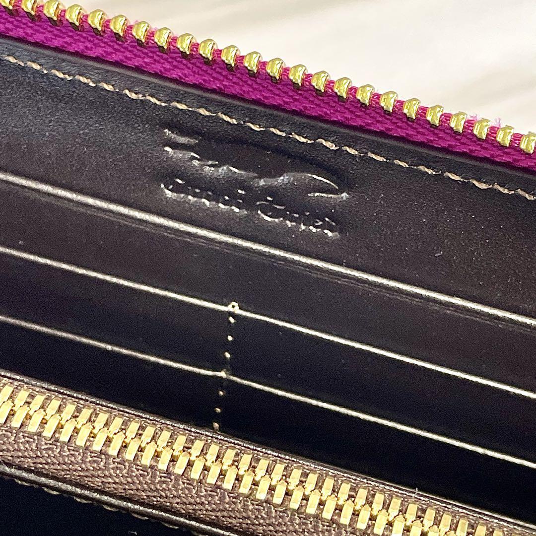 クロコダイル長財布 レディース財布 2319 シャイニング パープルピンク