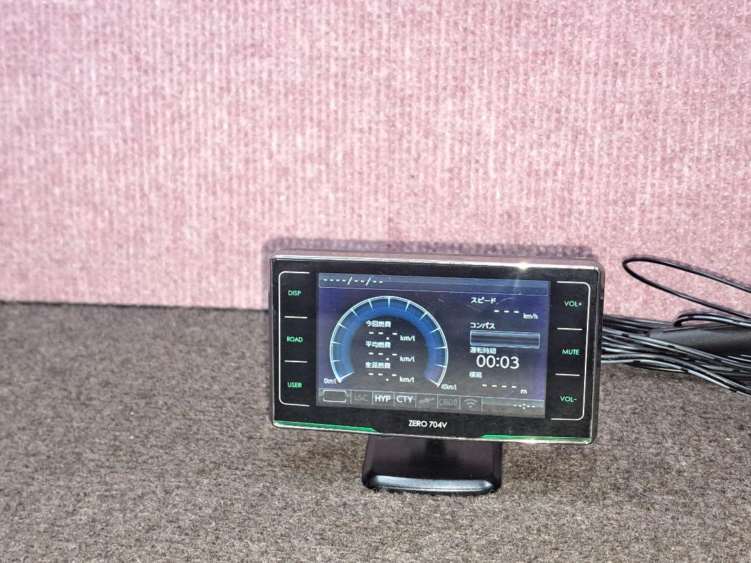 ◆COMTEC GPS搭載レーダー探知機 ZERO 704V ◆動作良好