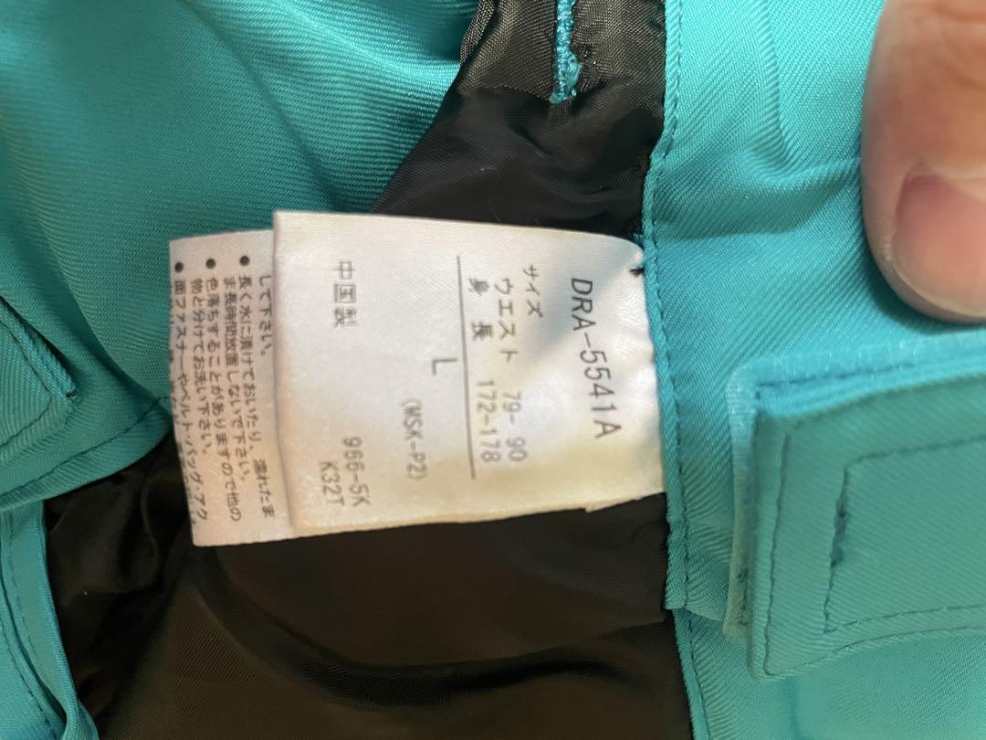 スキーウェア DESCENTE Lサイズ 水色