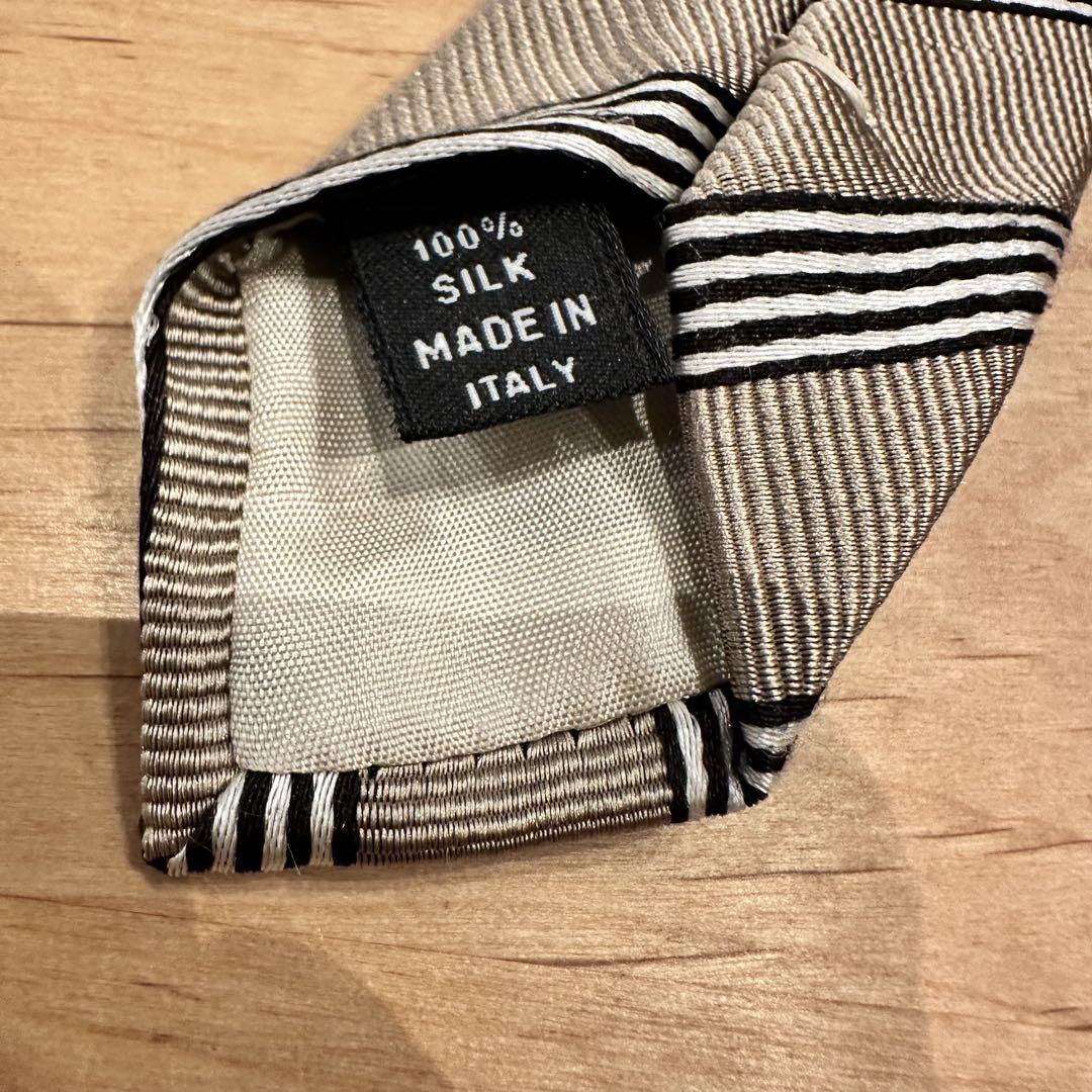 【レア】 DRIES VAN NOTEN Stripe Narrow TIE
