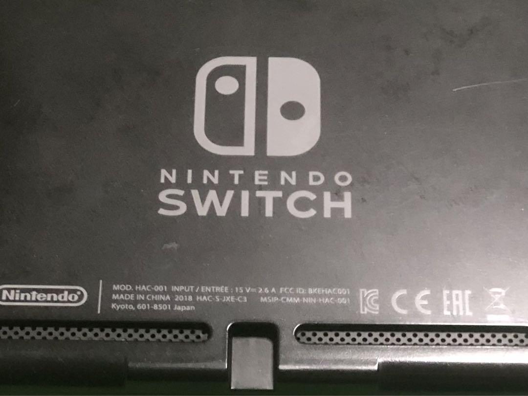 Nintendo Switch スイッチ 本体 旧型 未対策機 2018年製 ②