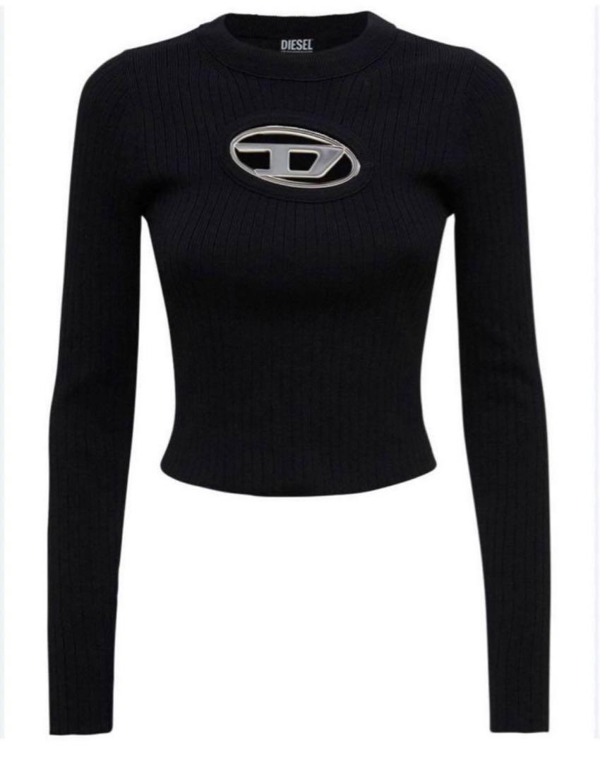 再入荷アイテム DIESEL メタルプレートニット トップス