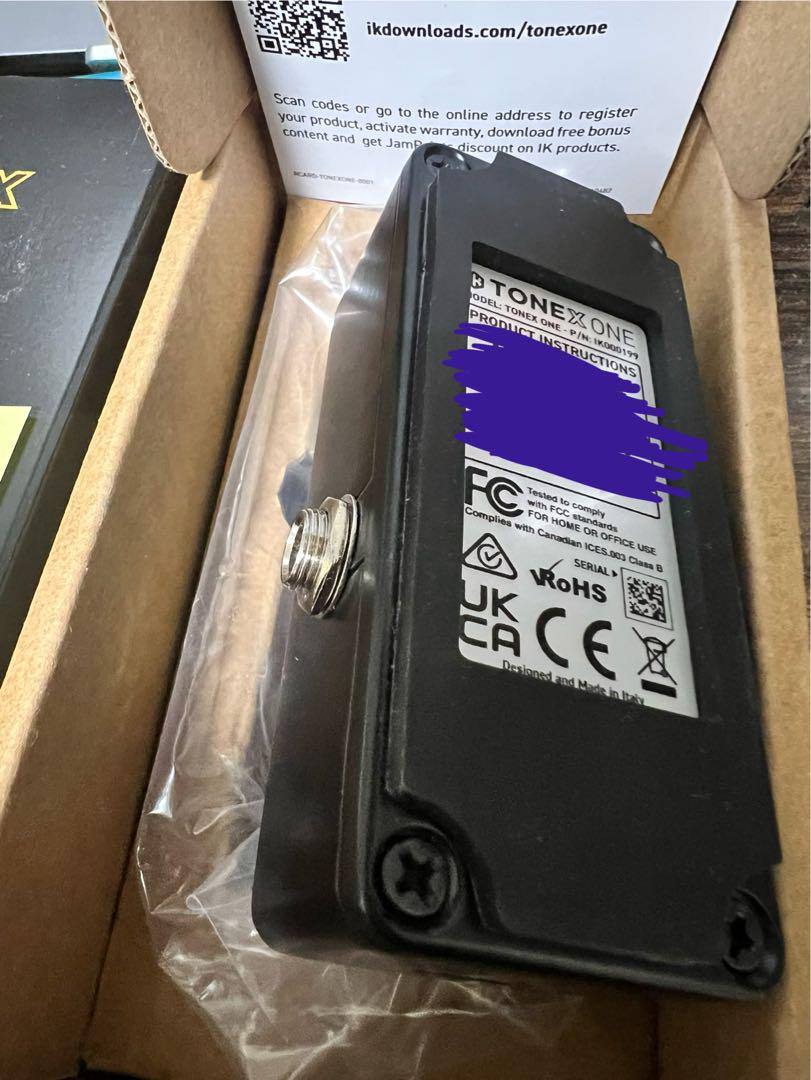 IK Multimedia TONEX ONE エフェクター