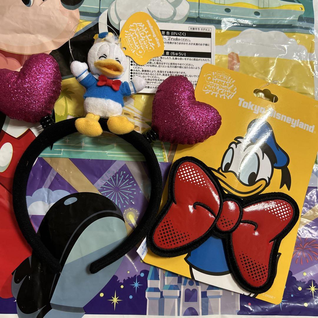 ディズニー カチューシャ パッチン ドナルド パルパルーザ