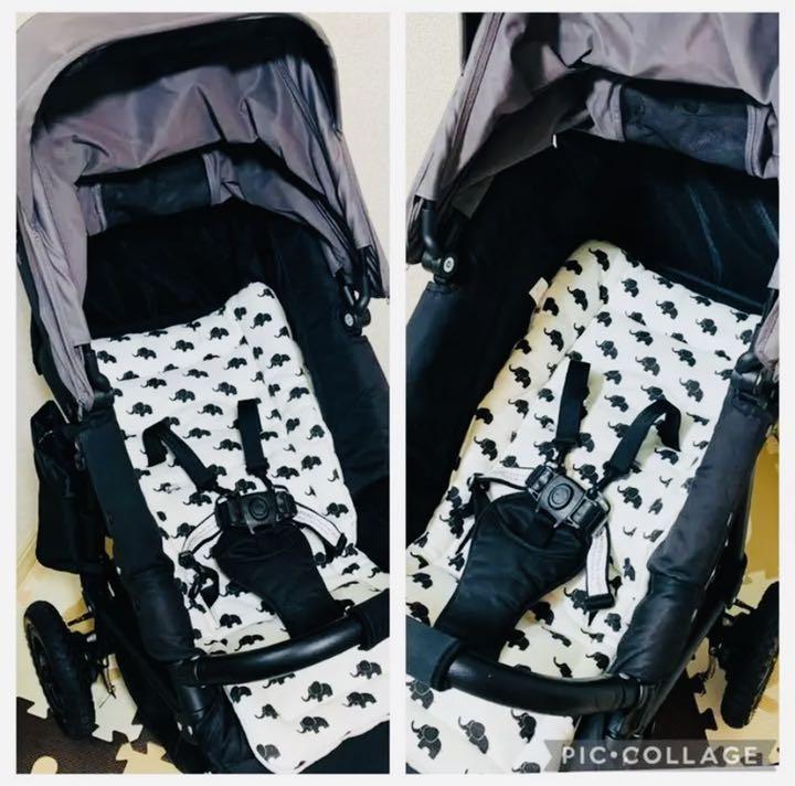 好評低価 美品 エアバギー 最高級 ベビーカー ココプレミアム 3輪バギー LRwnx-m83134636539 日本製安い