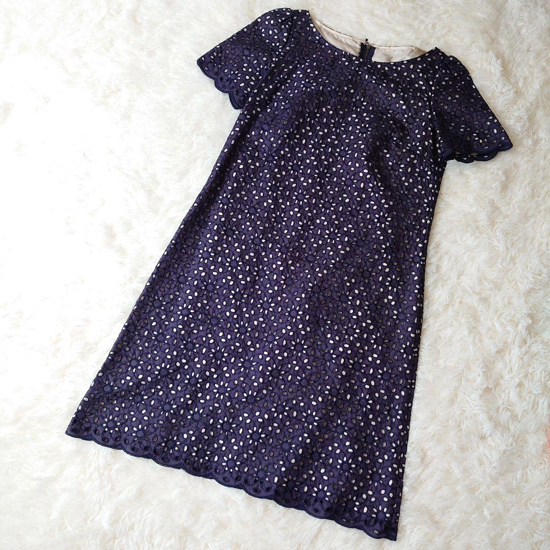 ANAYI ワンピース カッティング 刺繍 アナイ