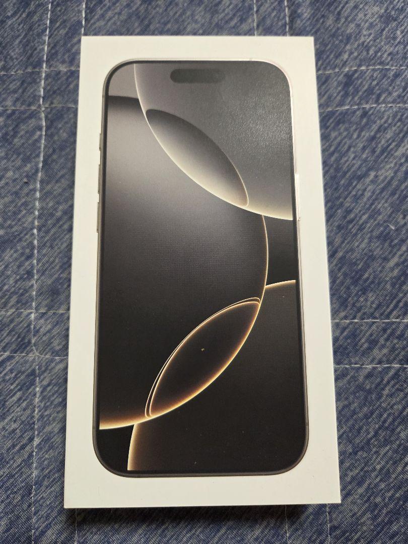 斎藤 川原　iPhone 16 pro 256GB 　ナチュラルチタニウム