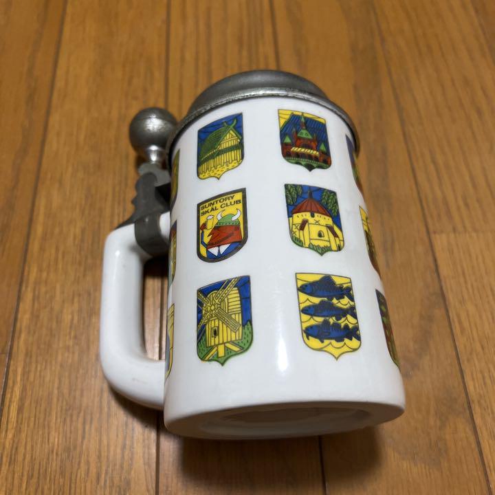 【税込?送料無料】 柳原良平 SKAL SUNTORY BEER ヴィンテージ ビアジョッキ - アルコールグッズ