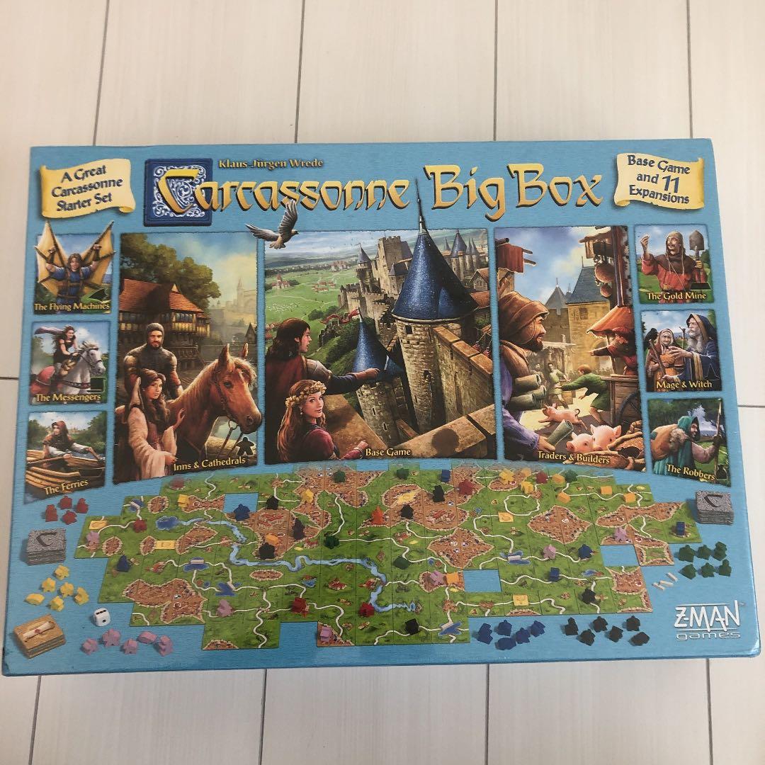 即発送可能】【即発送可能】ドイツ製ボードゲーム カルカソンヌ ビッグ ...