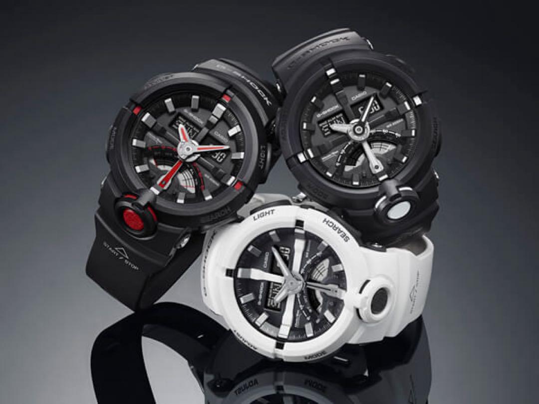 新品未使用　CASIO G-SHOCK GA-500-1 ブラック