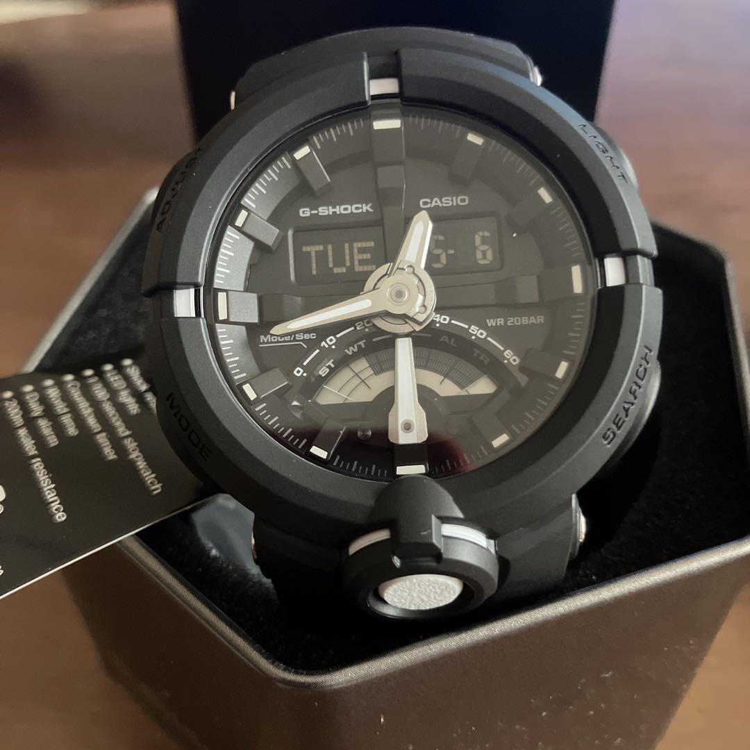 新品未使用　CASIO G-SHOCK GA-500-1 ブラック