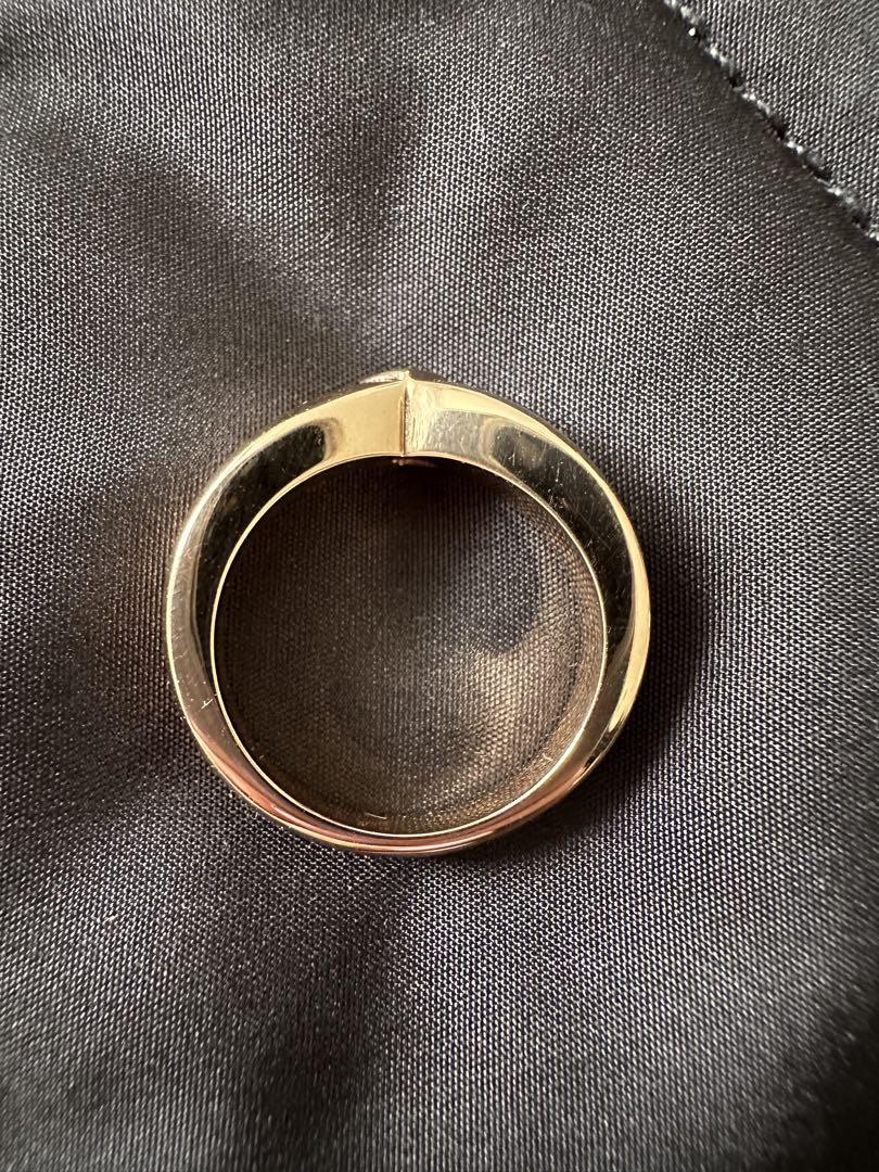 【Cartier/カルティエ】トリアンドル1Pダイヤモンドsize50【PG】