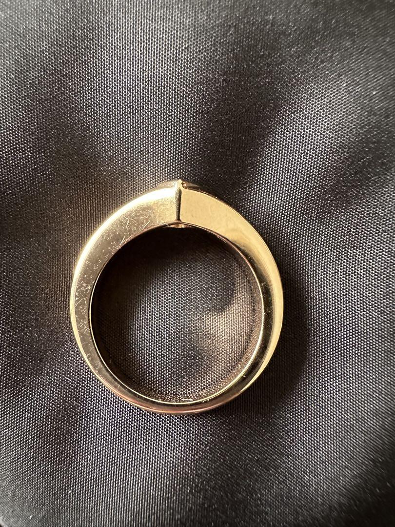【Cartier/カルティエ】トリアンドル1Pダイヤモンドsize50【PG】