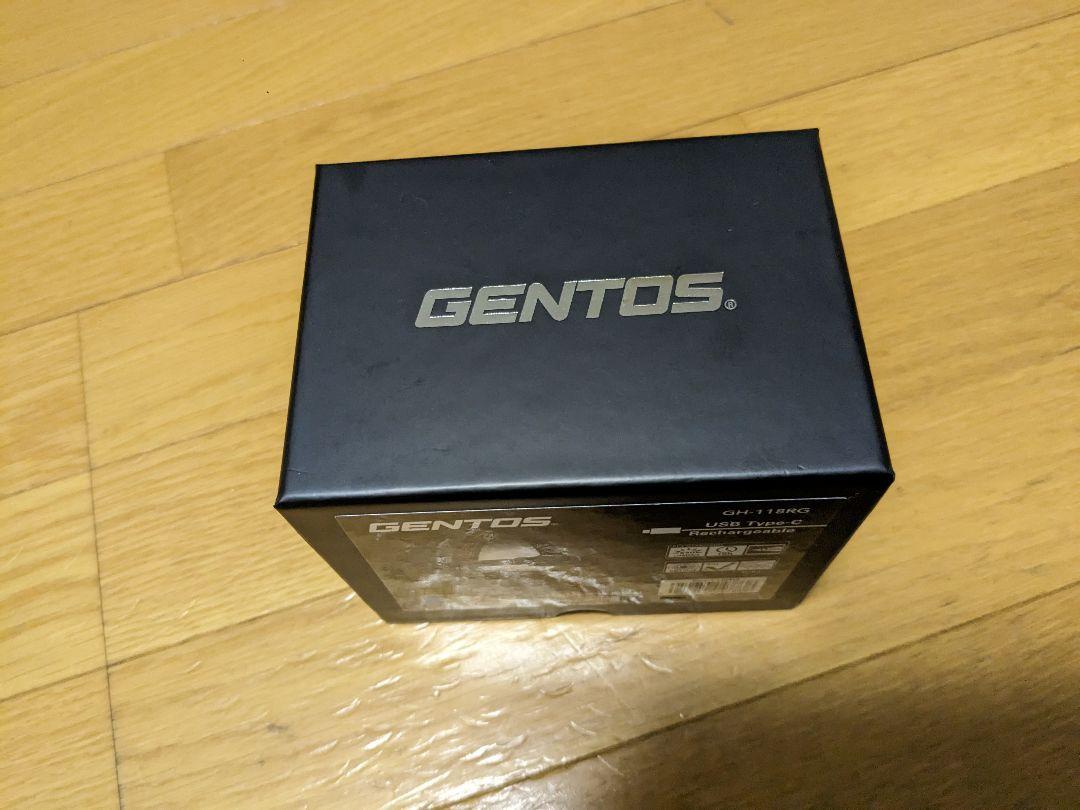 GENTOS GH-118RG USB Type-C 充電式 ヘッドライト