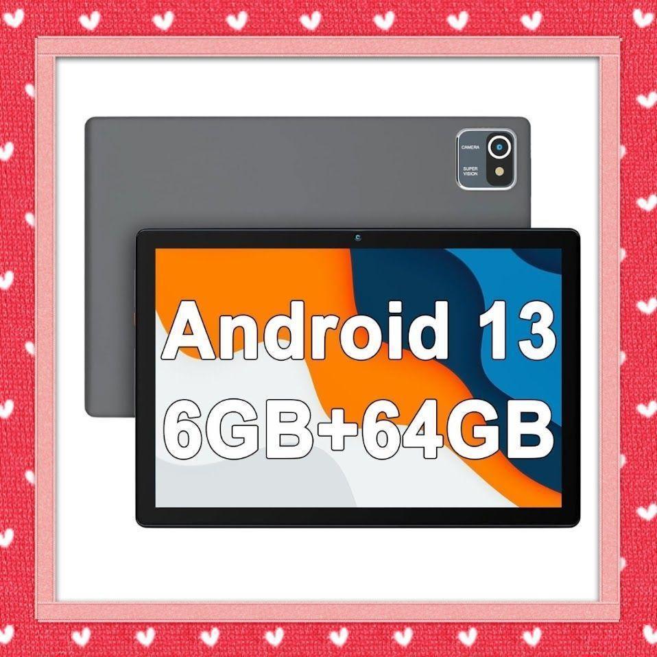 タブレット 10インチ Android 13 wi-fiモデル 6GB 64GB