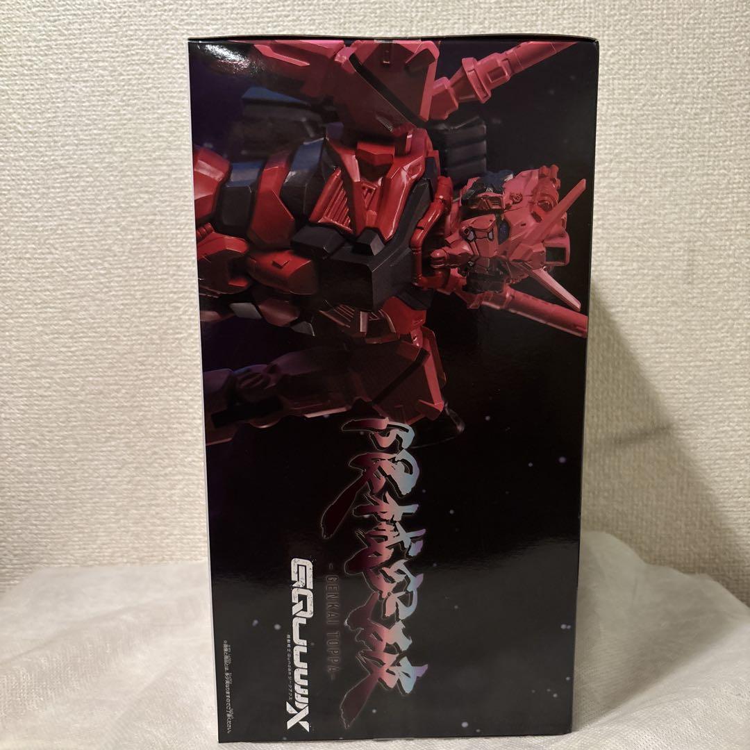 機動戦士ガンダム ジークアクス 赤いガンダム 限械突破 フィギュア BANPRESTO 機動戦士Gundam GQuuuuuuX 限械突破 赤いガンダム