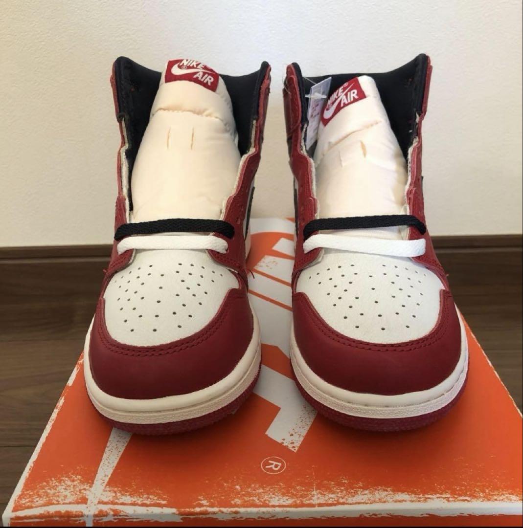 【NIKE 新品】GS ジョーダン1 ロスト ファウンド シカゴ 25.0㎝